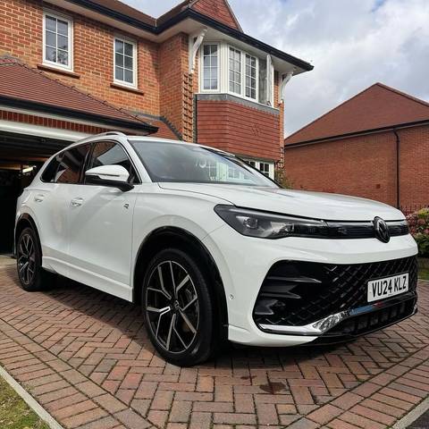 Car exterior cleaned and protected on a client driveway in Dartford