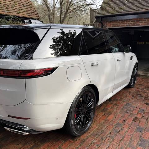 Mobile valet completed on a residential driveway in Sidcup