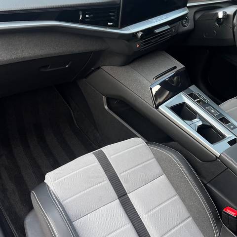Spotless modern car interior after a full detail